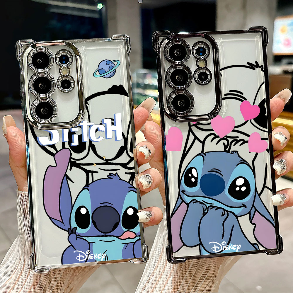 Phone Cases Disney - เคสซิลิโคนลายเส้น Stitch สำหรับ Samsung Galaxy S26