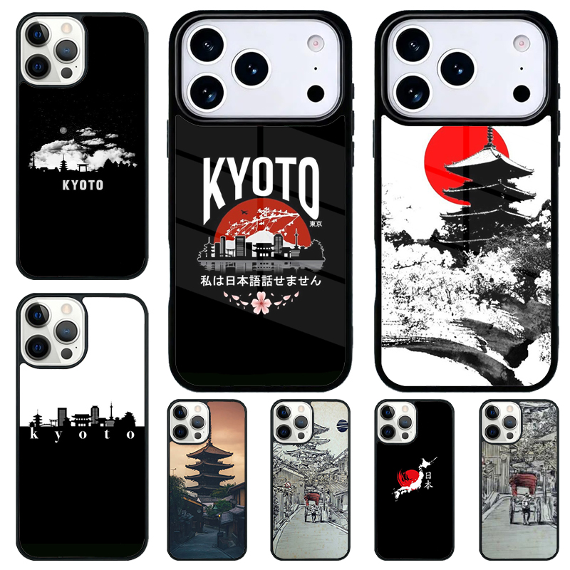 Phone Cases Kyoto - เคสโทรศัพท์นิ่มลายเมืองเก่าเกียวโต ประเทศญี่ปุ่น สำหรับ iPhone 17 Air