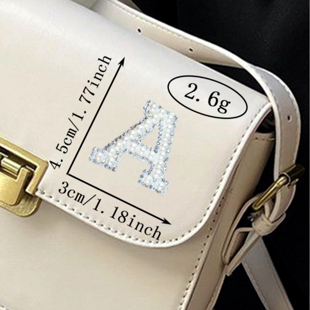 แพทช์ปักตัวอักษรประดับเพชร 52  - Phone Cases Eco Friendly บทวิจารณ์และราคา