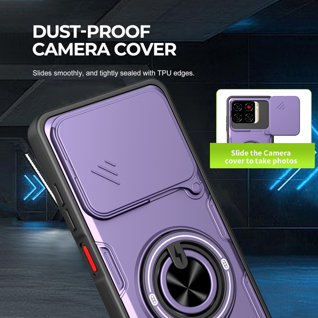 ตัวป้องกันเลนส์กล้องแบบเลื่อน  - Phone Cases Heavy Duty บทวิจารณ์และราคา