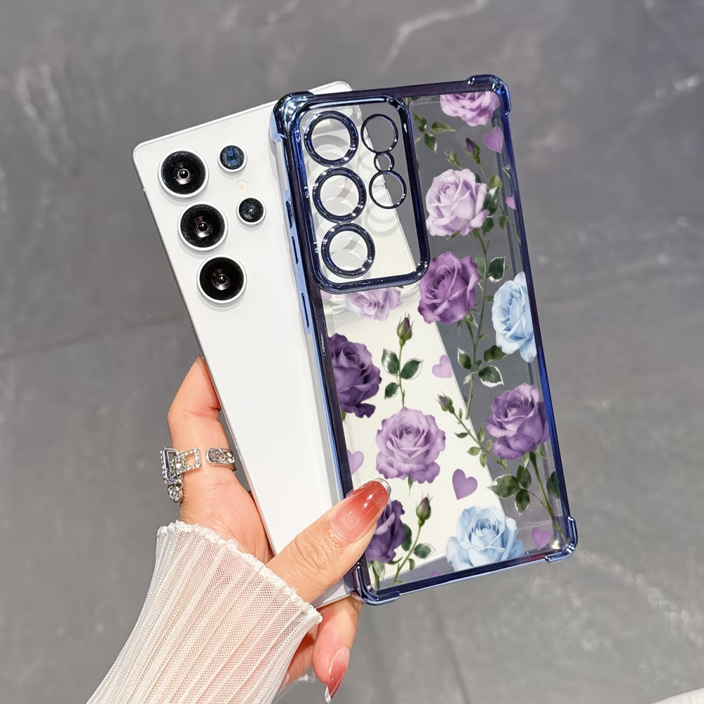 เคสโทรศัพท์ใสกันกระแทกสีม่วงกุ - Phone Cases Purple บทวิจารณ์และราคา