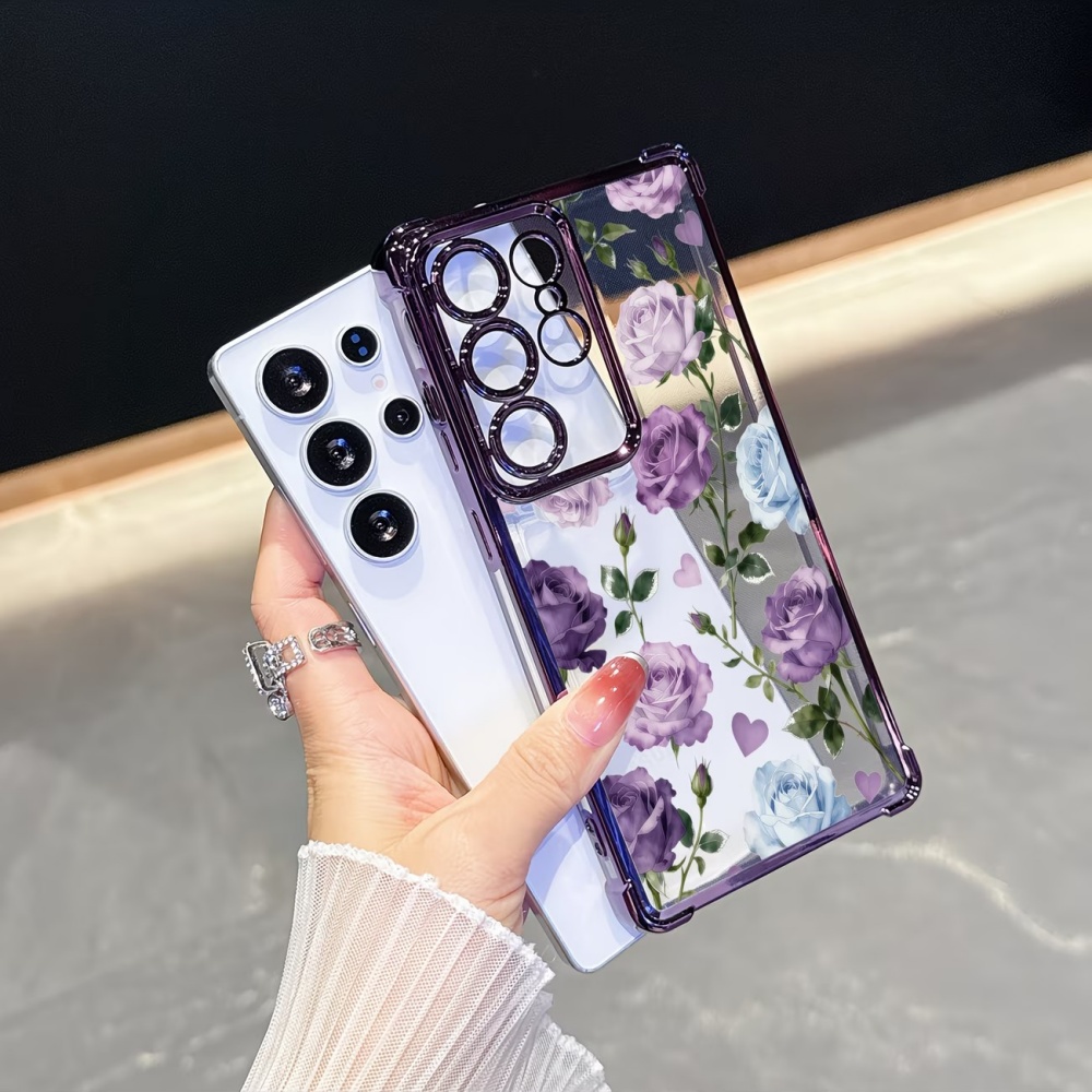 เคสโทรศัพท์ใสกันกระแทกสีม่วงกุ - Phone Cases Purple บทวิจารณ์และราคา