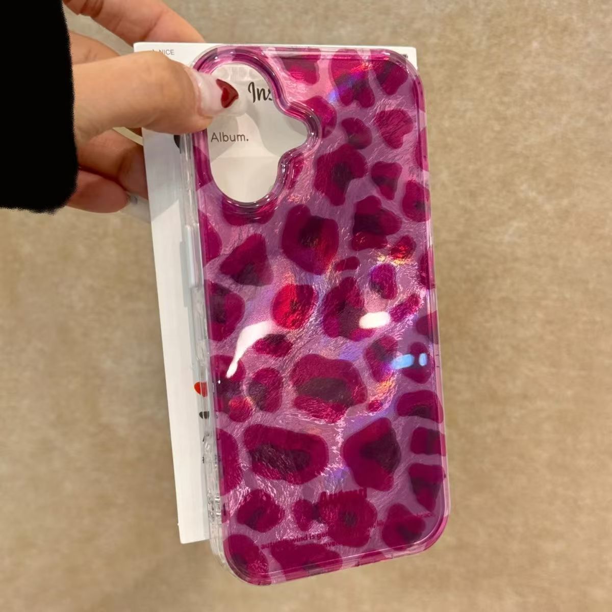 เคสโทรศัพท์ลายเสือดาวสีม่วงสำห - Phone Cases Purple บทวิจารณ์และราคา