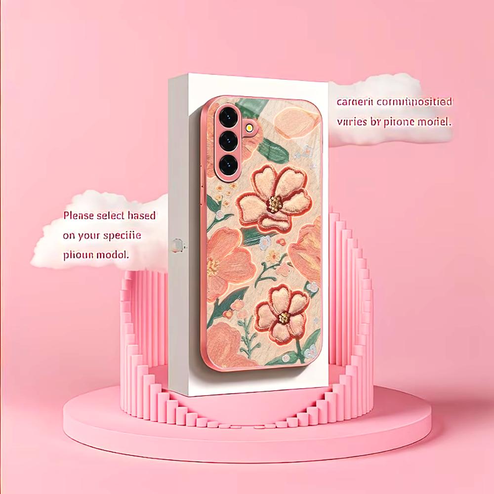 เคสโทรศัพท์ลายดอกพีชเรืองแสง ร - Phone Cases Quad Lock บทวิจารณ์และราคา