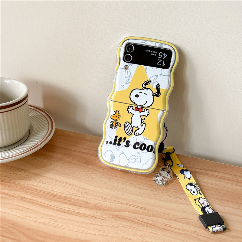 เคสโทรศัพท์ลายการ์ตูนสนูปปี้น่ - Phone Cases Z Flip 7 บทวิจารณ์และราคา
