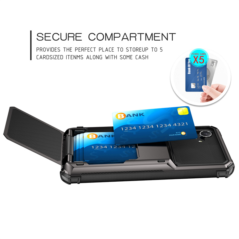 เคสแข็งแบบมีช่องใส่การ์ด สำหรั - Phone Cases Heavy Duty บทวิจารณ์และราคา