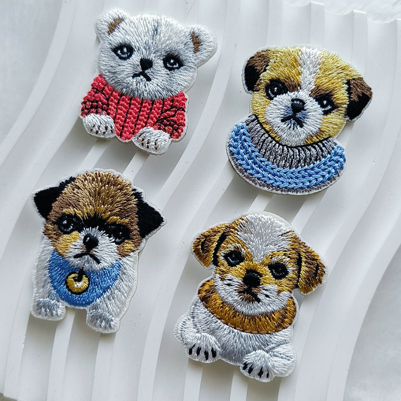 ลูกสุนัขน่ารักเย็บปักถักร้อย P - Phone Cases Eco Friendly บทวิจารณ์และราคา