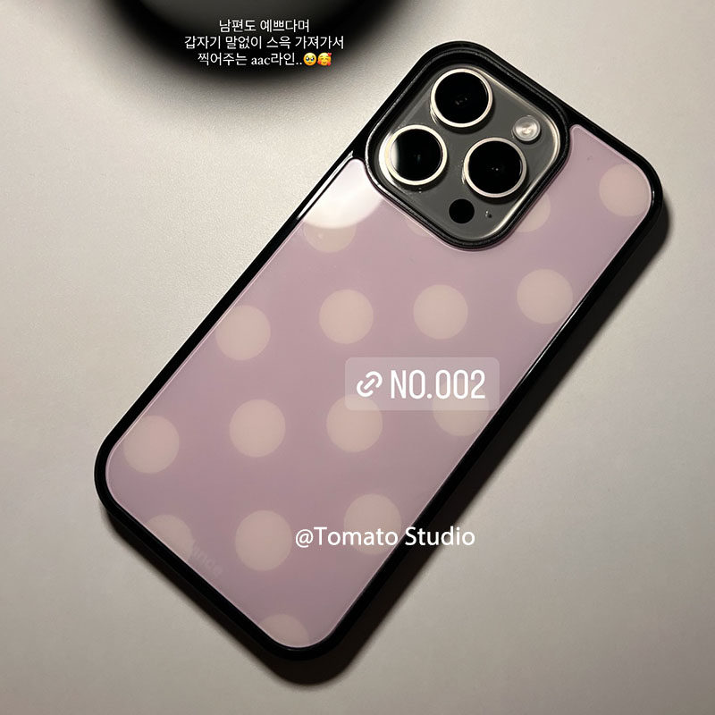 เคสโทรศัพท์ลายจุดสีม่วงสไตล์เก - Phone Cases Purple บทวิจารณ์และราคา