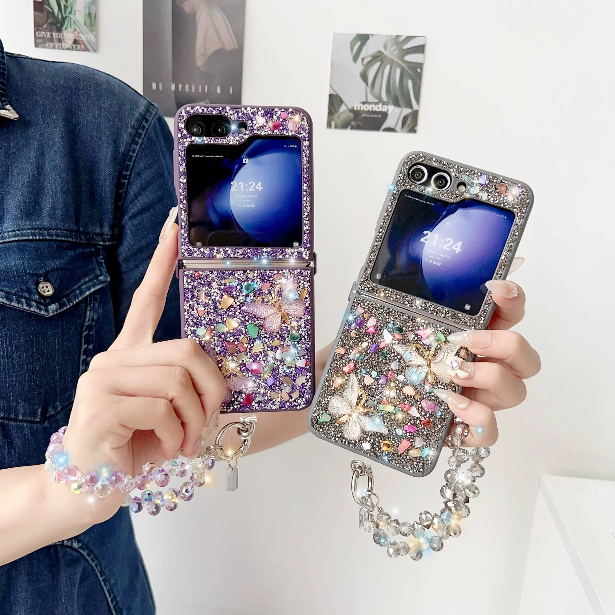 Luxury GlitterสําหรับSamsung G - Phone Cases Z Flip 7 บทวิจารณ์และราคา