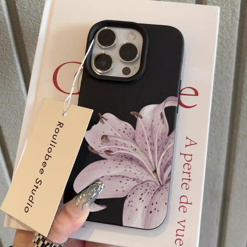 เคสโทรศัพท์ลายดอกลิลลี่สีม่วง  - Phone Cases Purple บทวิจารณ์และราคา