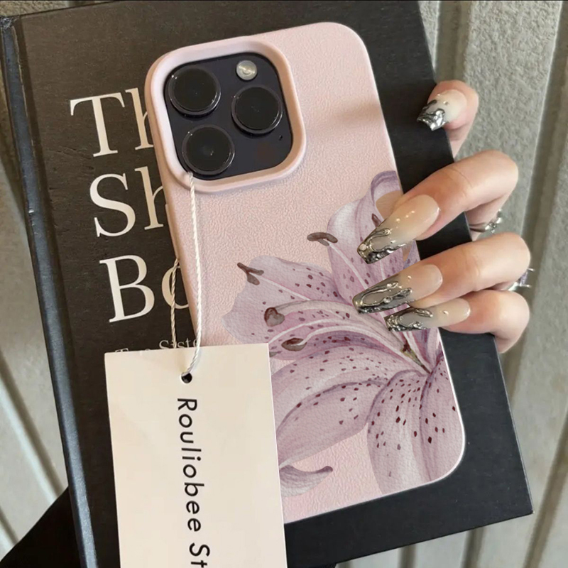 เคสโทรศัพท์ลายดอกลิลลี่สีม่วง  - Phone Cases Purple บทวิจารณ์และราคา