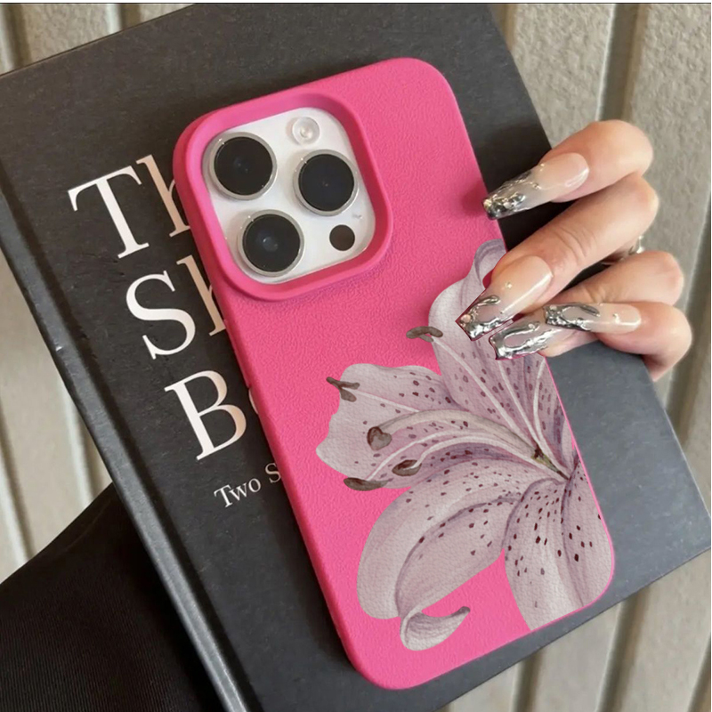 เคสโทรศัพท์ลายดอกลิลลี่สีม่วง  - Phone Cases Purple บทวิจารณ์และราคา