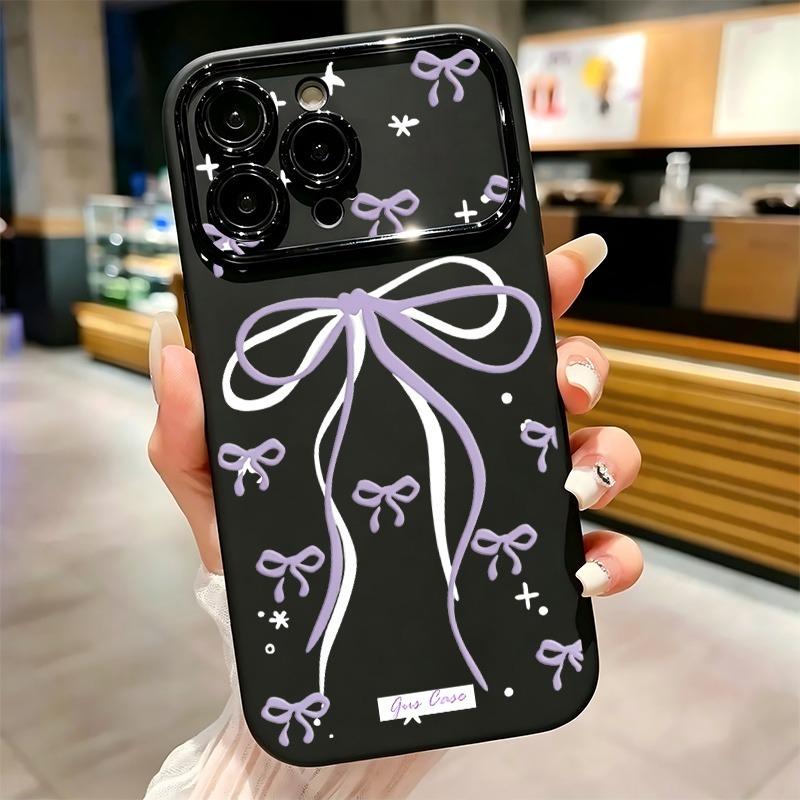 เคสโทรศัพท์ลายดาวและโบว์สีม่วง - Phone Cases Purple บทวิจารณ์และราคา
