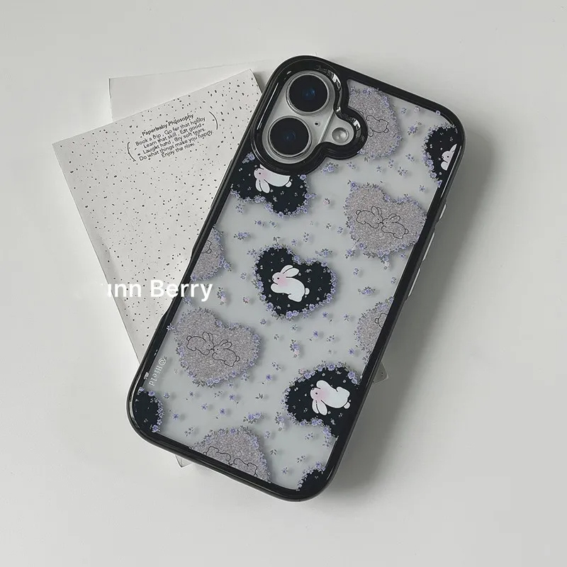 เคสโทรศัพท์อะคริลิกลายกระต่ายด - Phone Cases Purple บทวิจารณ์และราคา