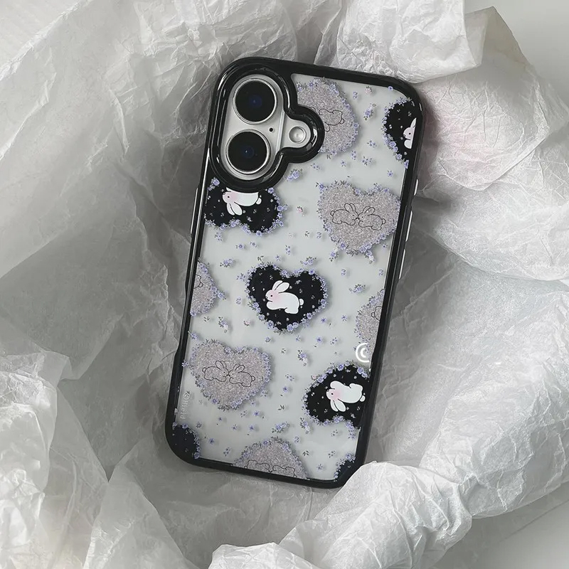 เคสโทรศัพท์อะคริลิกลายกระต่ายด - Phone Cases Purple บทวิจารณ์และราคา