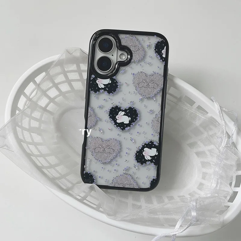 เคสโทรศัพท์อะคริลิกลายกระต่ายด - Phone Cases Purple บทวิจารณ์และราคา
