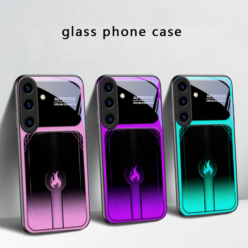 เปลวไฟสีม่วงอันน่าทึ่ง สำหรับ  - Phone Cases Purple บทวิจารณ์และราคา