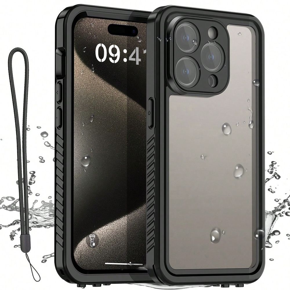 เคสโทรศัพท์กันน้ำสีดำ IP68 สำห - Phone Cases Heavy Duty บทวิจารณ์และราคา