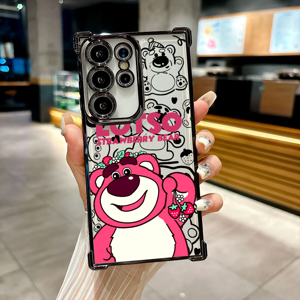 เคสซิลิโคนลายหมีโลตโซ สตรอว์เบ - Phone Cases Disney บทวิจารณ์และราคา