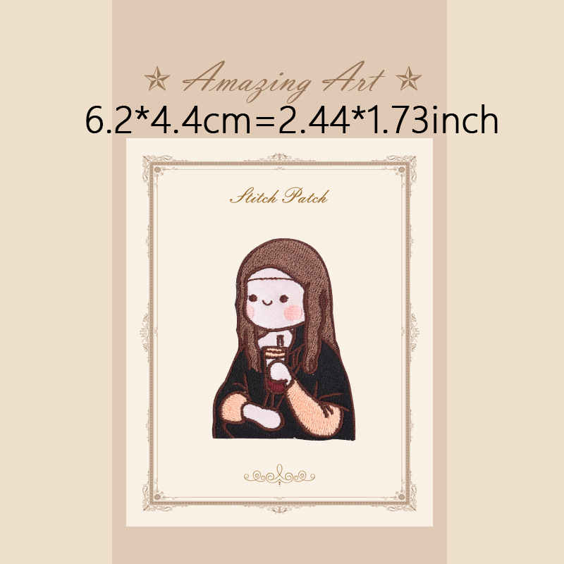 1 PC สาวการ์ตูนเย็บปักถักร้อยแ - Phone Cases Eco Friendly บทวิจารณ์และราคา