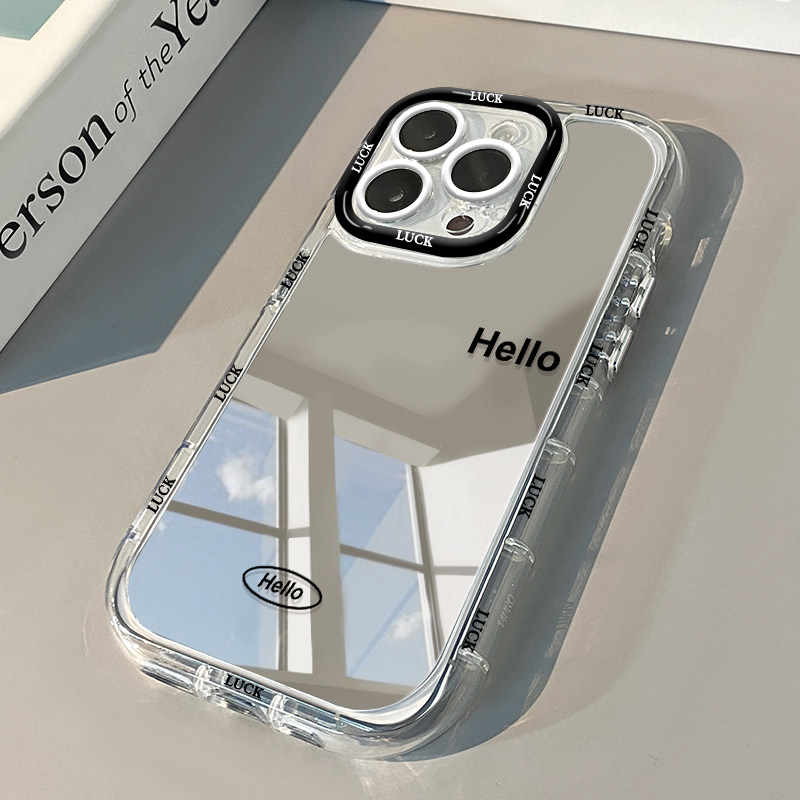 เคสโทรศัพท์ลายกระจกสะท้อนตัวอั - Phone Cases Websites บทวิจารณ์และราคา