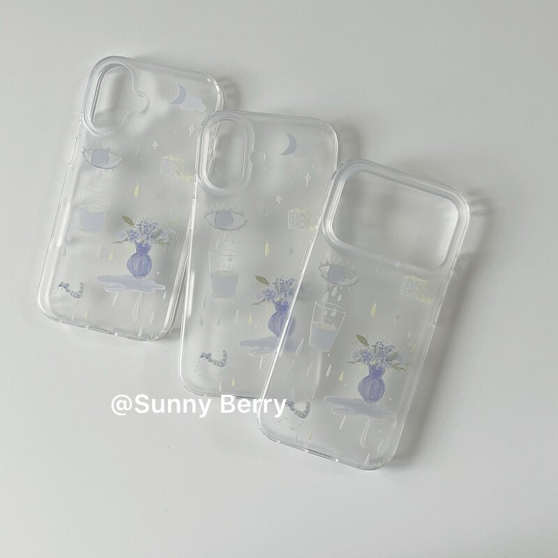 เคสโทรศัพท์ลายแจกันน้ำตาสีน้ำเ - Phone Cases Korean บทวิจารณ์และราคา
