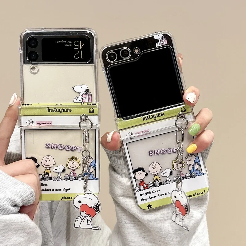 น่ารักการ์ตูนสนูปปี้ ชาร์ลี บร - Phone Cases Z Flip 7 บทวิจารณ์และราคา