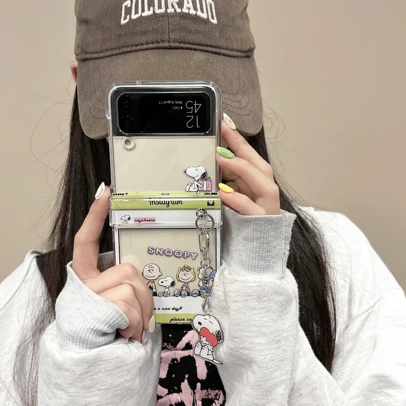 น่ารักการ์ตูนสนูปปี้ ชาร์ลี บร - Phone Cases Z Flip 7 บทวิจารณ์และราคา