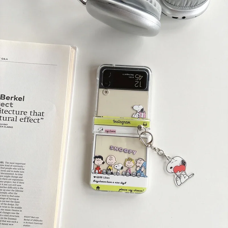 น่ารักการ์ตูนสนูปปี้ ชาร์ลี บร - Phone Cases Z Flip 7 บทวิจารณ์และราคา