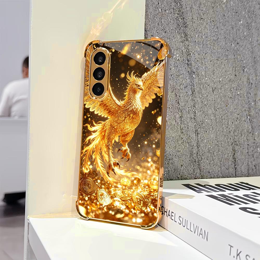 เคสโทรศัพท์หรูหราลาย Golden Bi - Phone Cases Quad Lock บทวิจารณ์และราคา