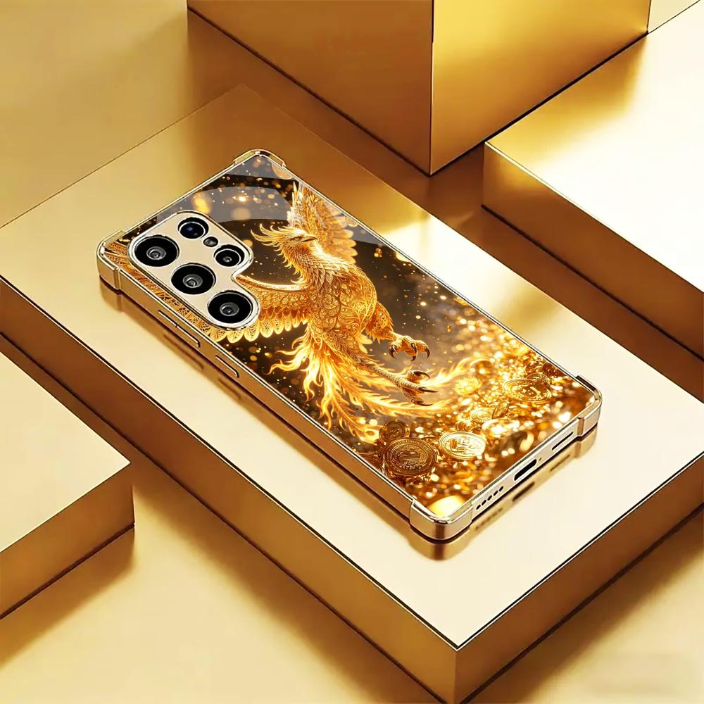 เคสโทรศัพท์หรูหราลาย Golden Bi - Phone Cases Quad Lock บทวิจารณ์และราคา