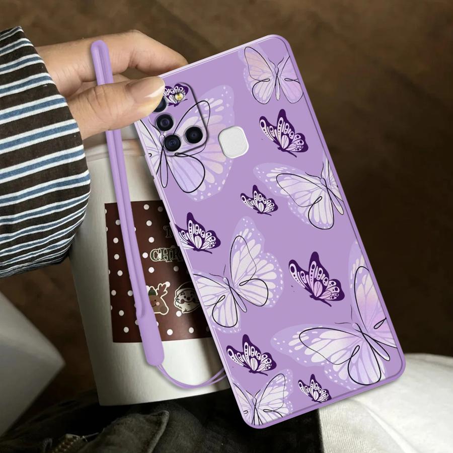 เคสโทรศัพท์สำหรับซัมซุงกาแล็คซ - Phone Cases Purple บทวิจารณ์และราคา
